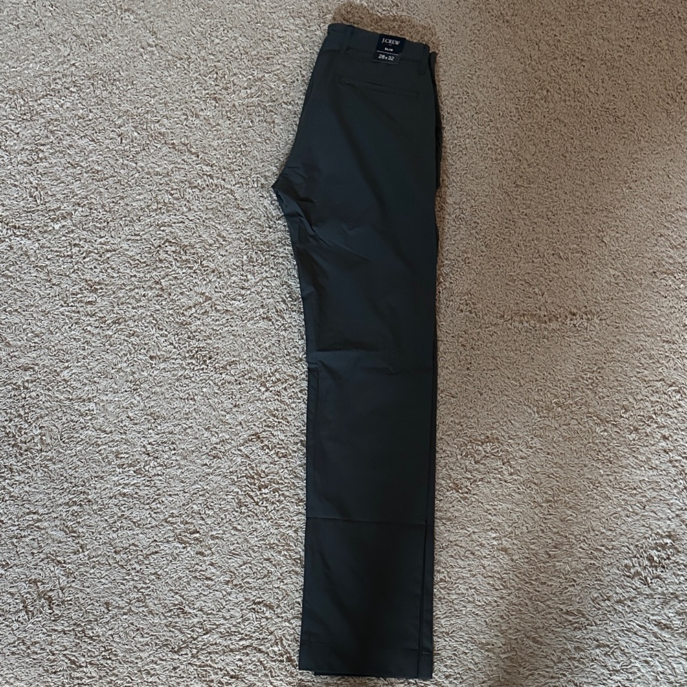 J. Crew Factory Men’s Charcoal Gray Tech Pants